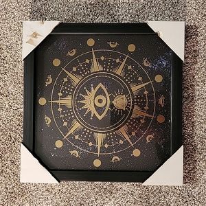 Framed Pyramid Eye Art